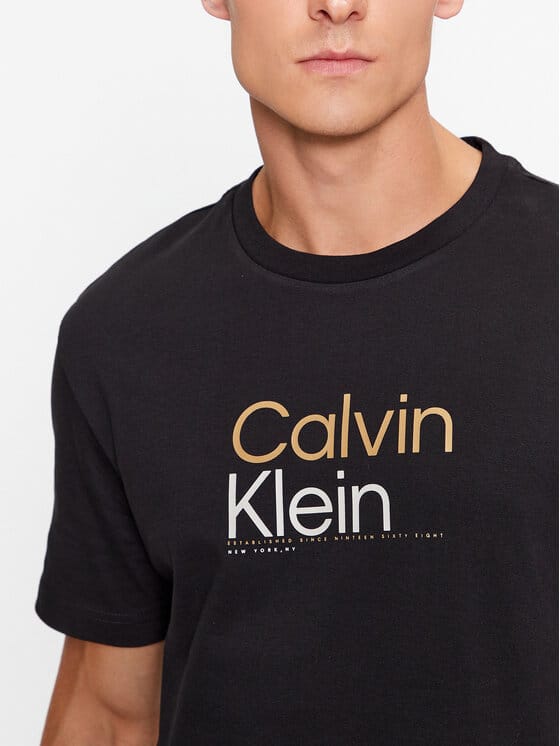CALVIN KLEIN Tricou K10K111841 BEH - Negru