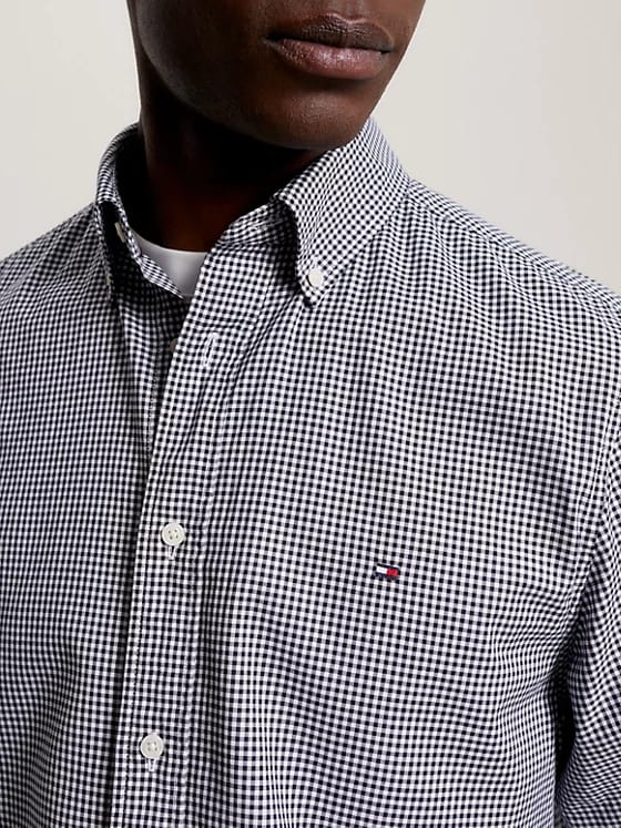TOMMY HILFIGER Cămașă MW0MW32837 0MT Negru