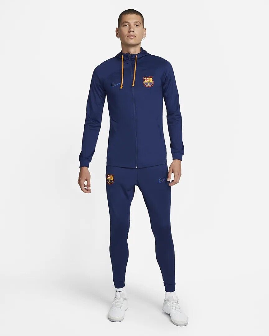 NIKE Trening FC Barcelona Strike Dri-Fit Knit Football DH7651-492 Bleumarin