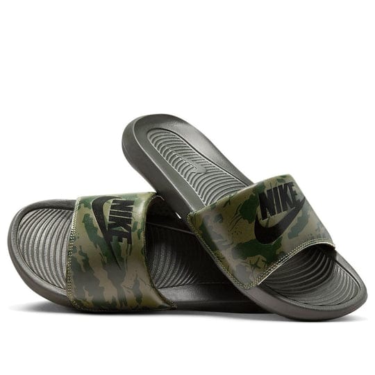 NIKE Șlapi Bărbătești Victori One Slide Print CN9678 200 Khaki