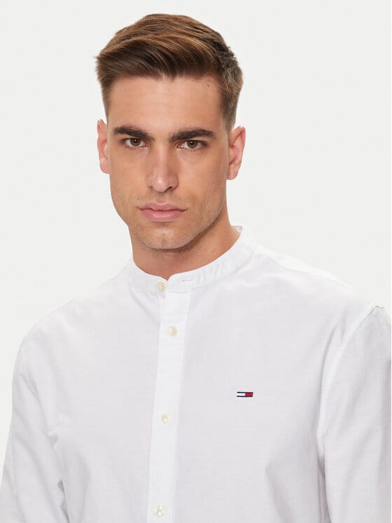 TOMMY JEANS Cămașă DM0DM19523 Alb