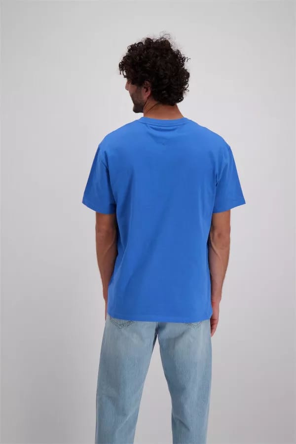 TOMMY JEANS Tricou DM0DM18537 C2T Albastru