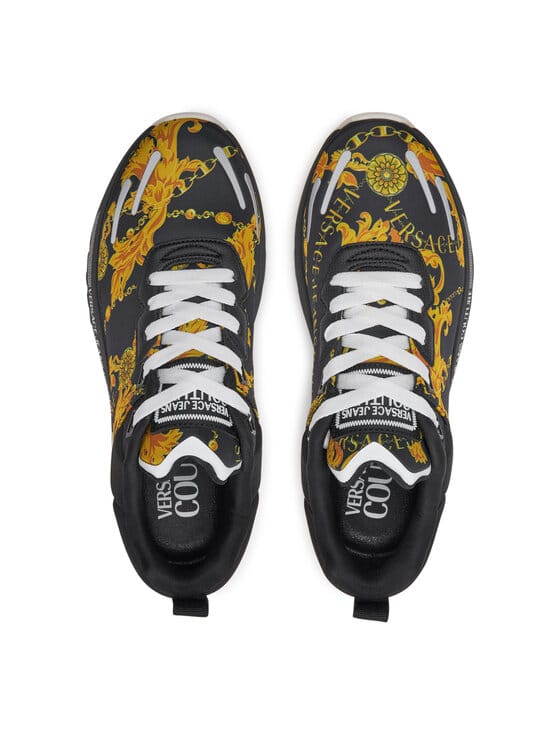 VERSACE JEANS COUTURE Sneakers 77YA3SA1 ZS654 Negru