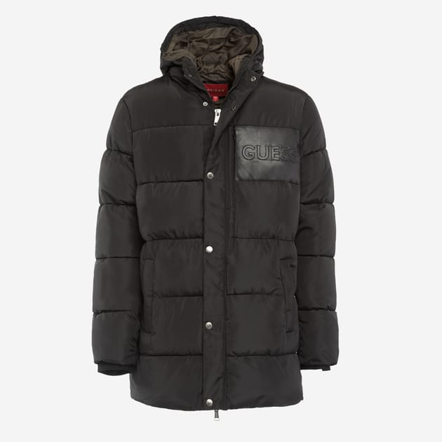 GUESS Geacă din puf X2RL28WDLB2 Negru
