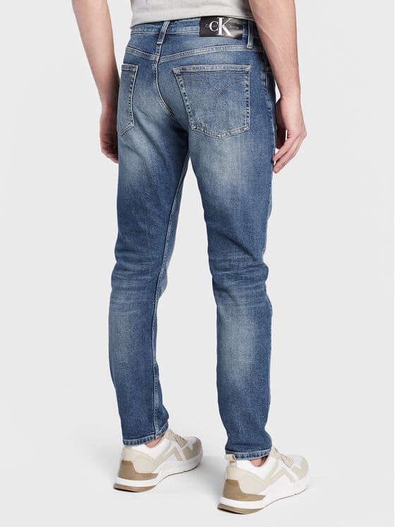 CALVIN KLEIN JEANS Blugi J30J322429 Albastru închis