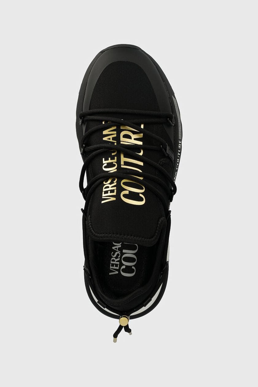 VERSACE JEANS COUTURE Sneakers 77YA3SA6 ZS915 G89 Negru