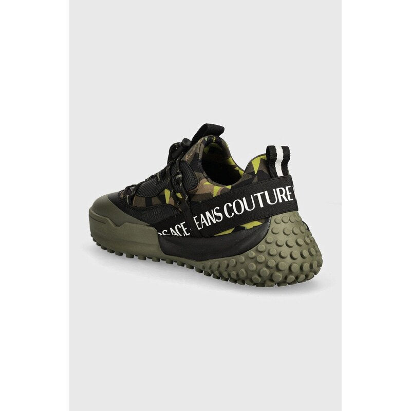 VERSACE JEANS COUTURE Sneakers 77YA3SN2 ZS919 QG6 Negru-Verde
