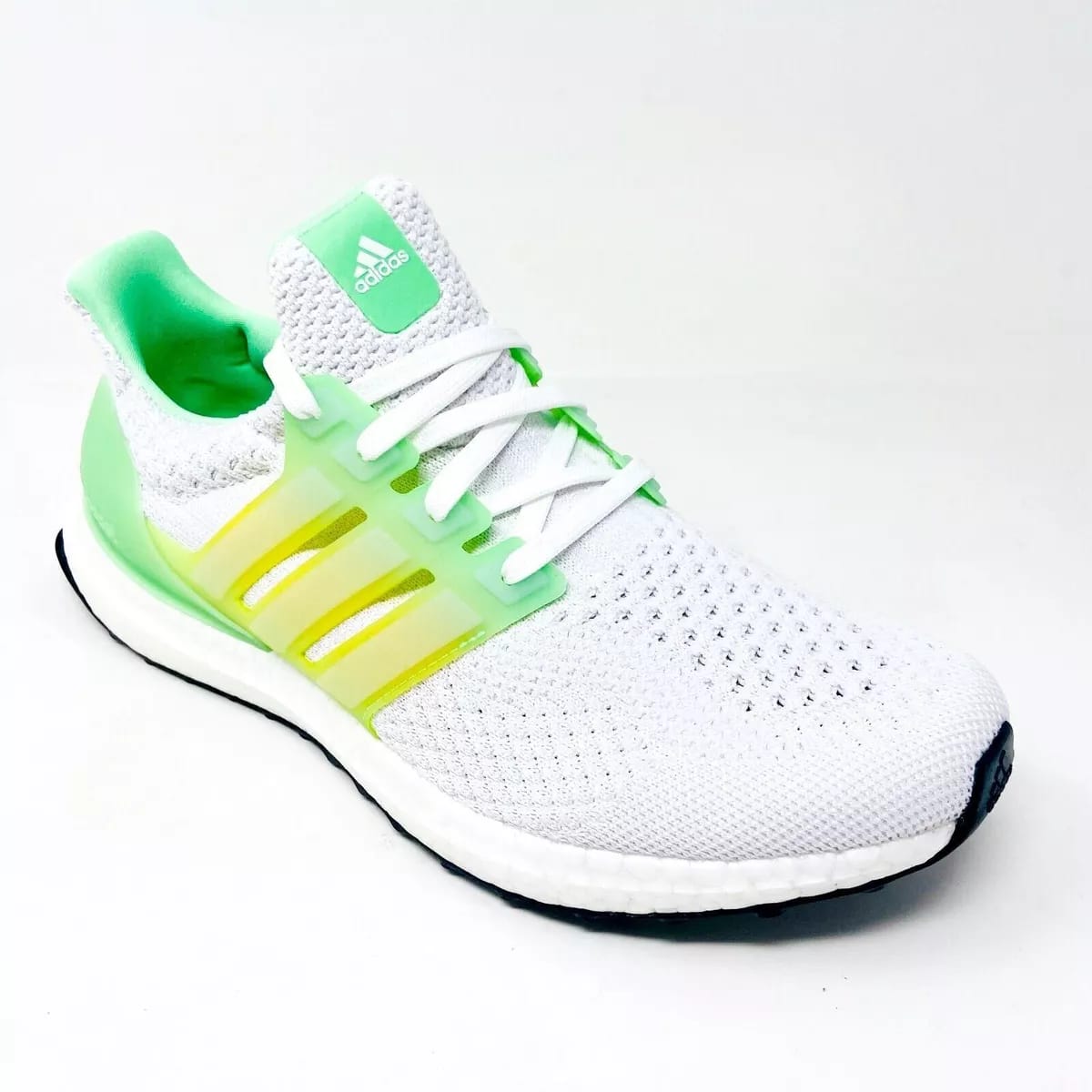 ADIDAS UltraBoost 5.0 DNA White Beam Green Running Shoes GV8730 Alb