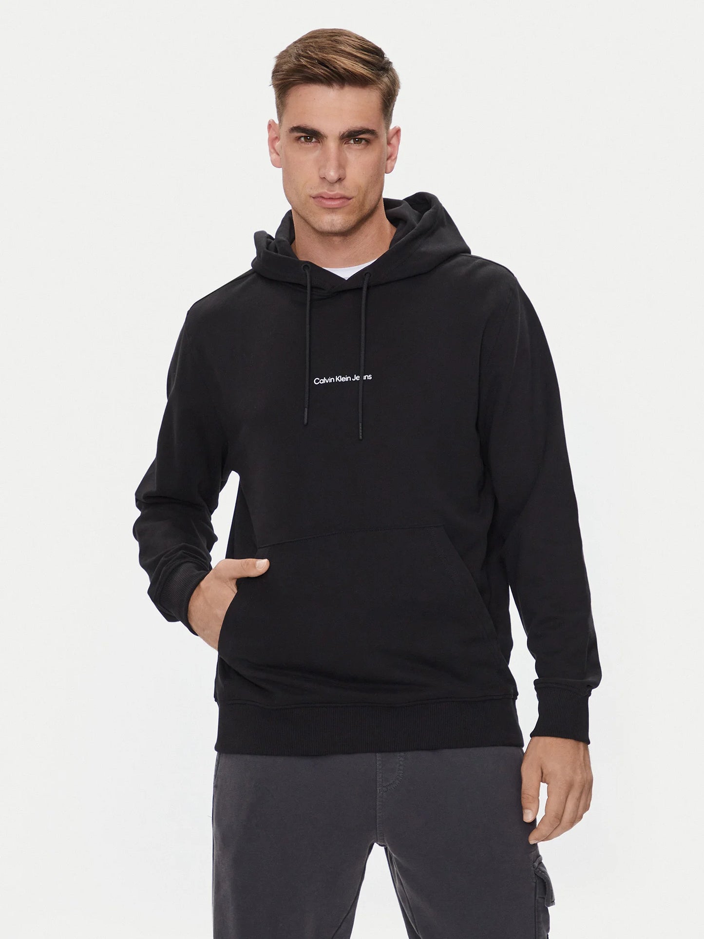 CALVIN KLEIN JEANS Hanorac J30J325639 BEH Negru