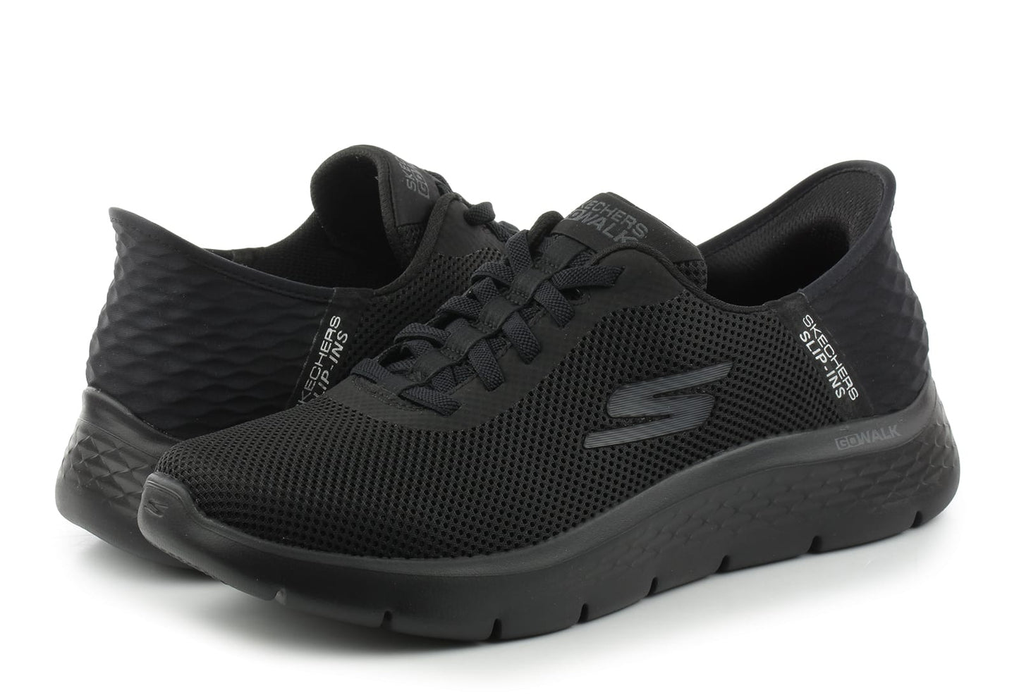 SKECHERS Sneakers Go Walk Flex-Hands Up Slip-Ins Negru
