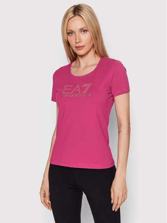 EMPORIO ARMANI Tricou 8NTT24 TJ2HZ 1443 Roz