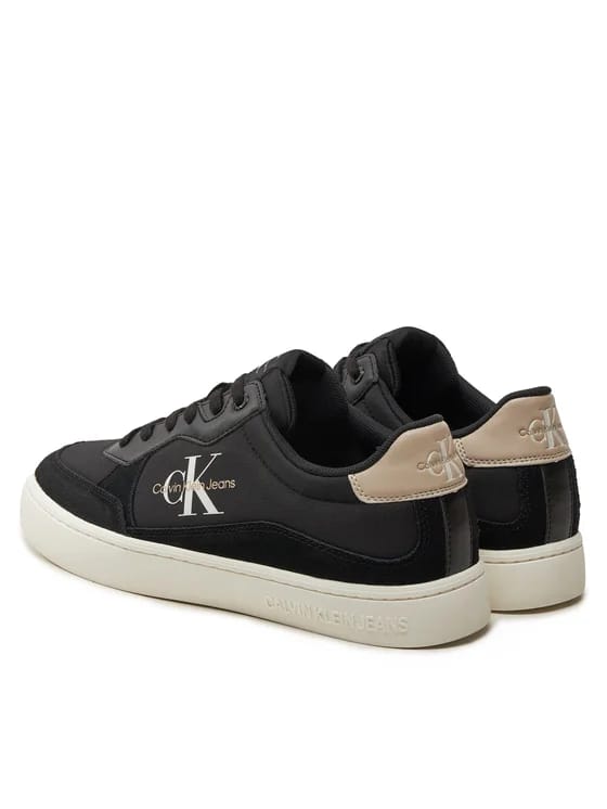 CALVIN KLEIN JEANS Sneakers Classic Cupsole Low Mix Mtl YM0YM01033 Negru