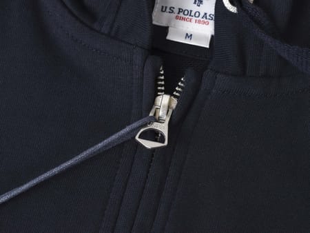 U.S. POLO ASSN. Hanorac din bumbac LUKE 52088 EH33 Albastru închis