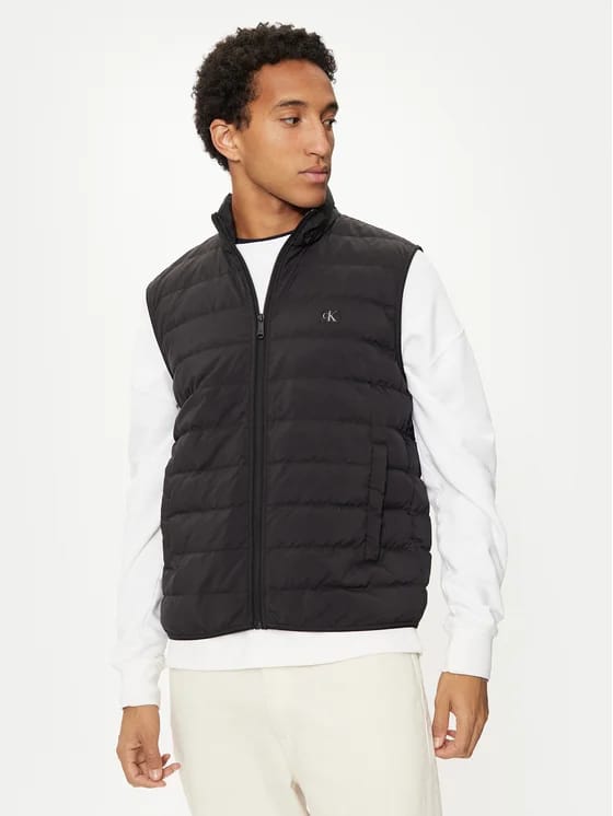 CALVIN KLEIN JEANS Vestă J30J326635 Negru