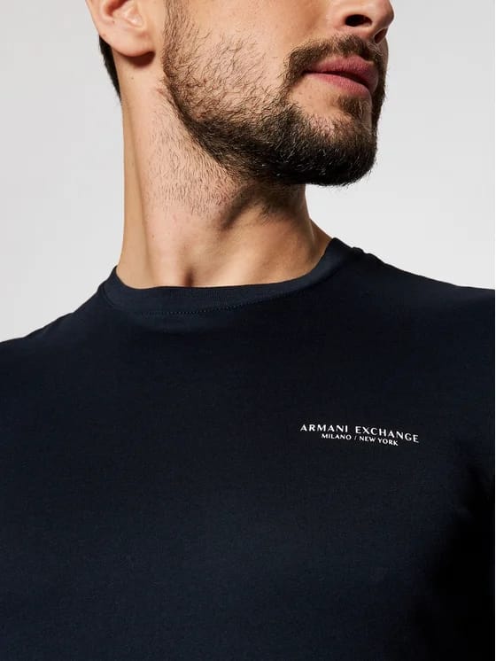 ARMANI EXCHANGE Tricou 8NZT91Z8H4Z9 1200 Negru