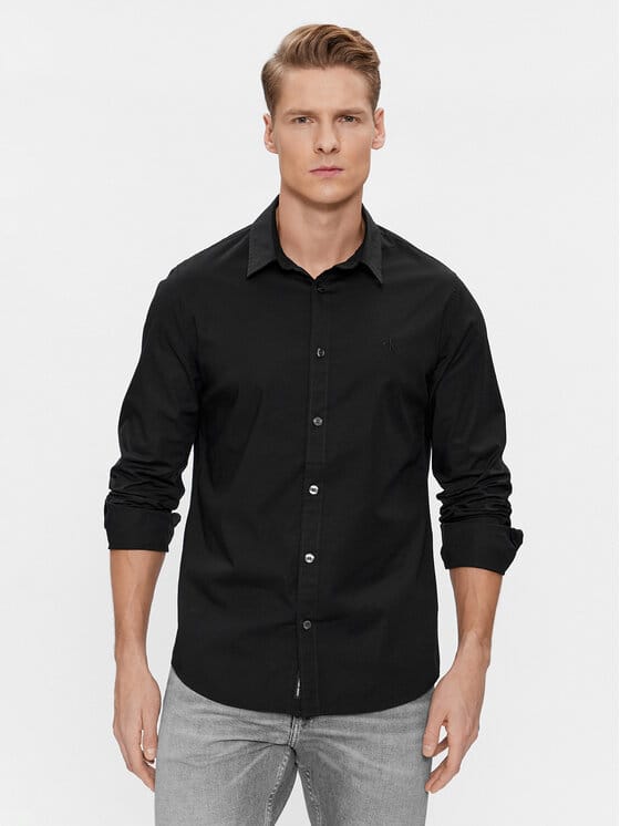 CALVIN KLEIN JEANS Cămașă J30J324614 Negru