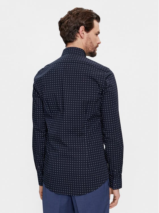 CALVIN KLEIN Cămașă K10K112091 Bleumarin