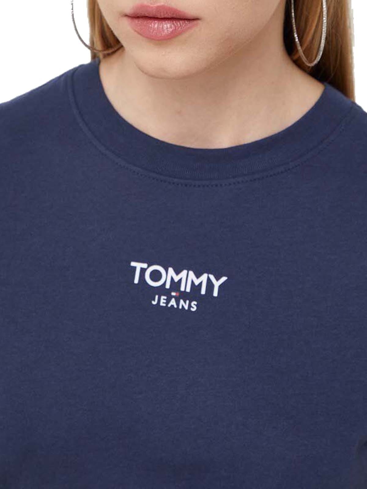TOMMY JEANS Tricou Bby Essential Logo DW0DW16435 C87 Bleumarin