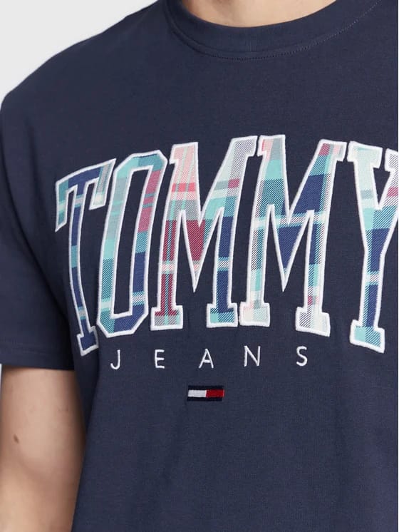 TOMMY JEANS Tricou DM0DM15666 Bleumarin