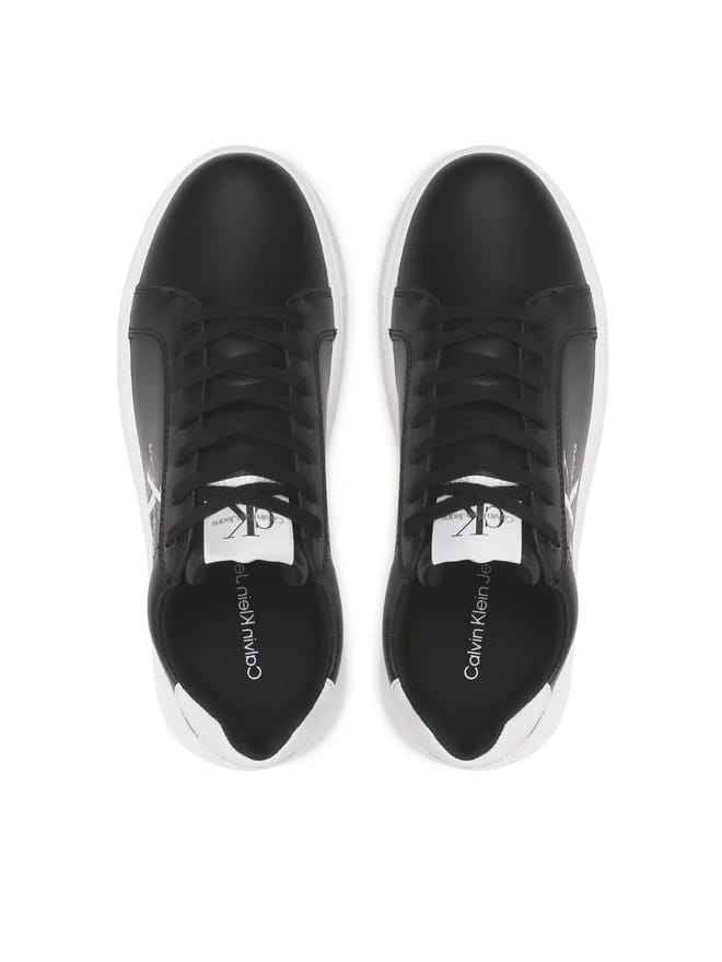 CALVIN KLEIN JEANS Sneakers Chunky Cupsole Monologo YM0YM00681 Negru