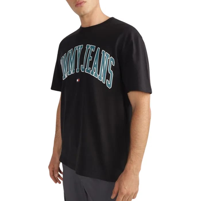 TOMMY JEANS Tricou DM0DM18558 BDS Negru