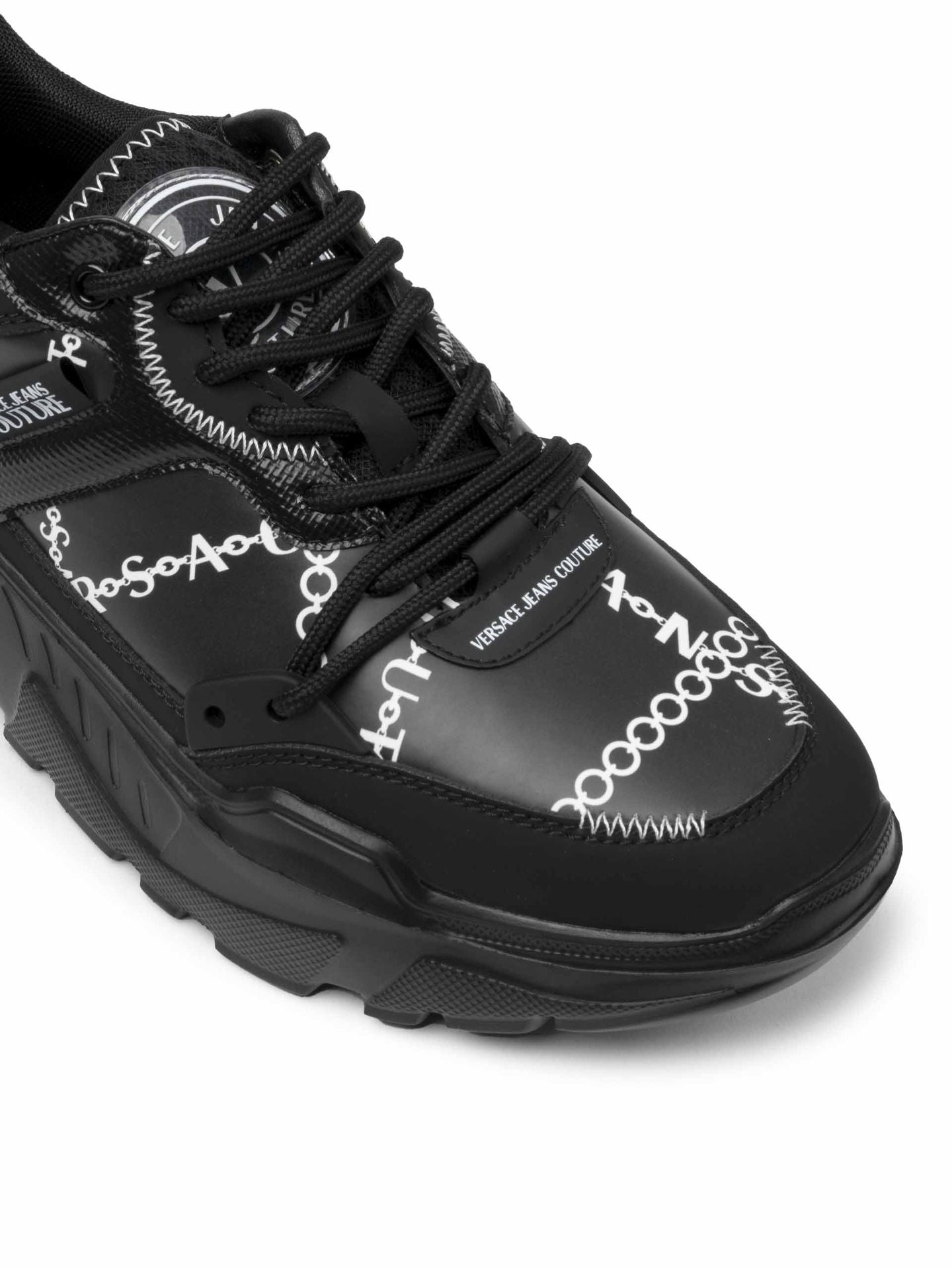 VERSACE JEANS COUTURE Sneakers 77YA3SC9 ZS881 L01 Negru