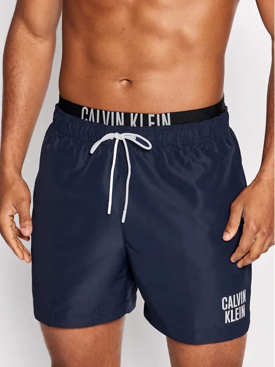 CALVIN KLEIN Șorturi de baie KM0KM00702 Bleumarin