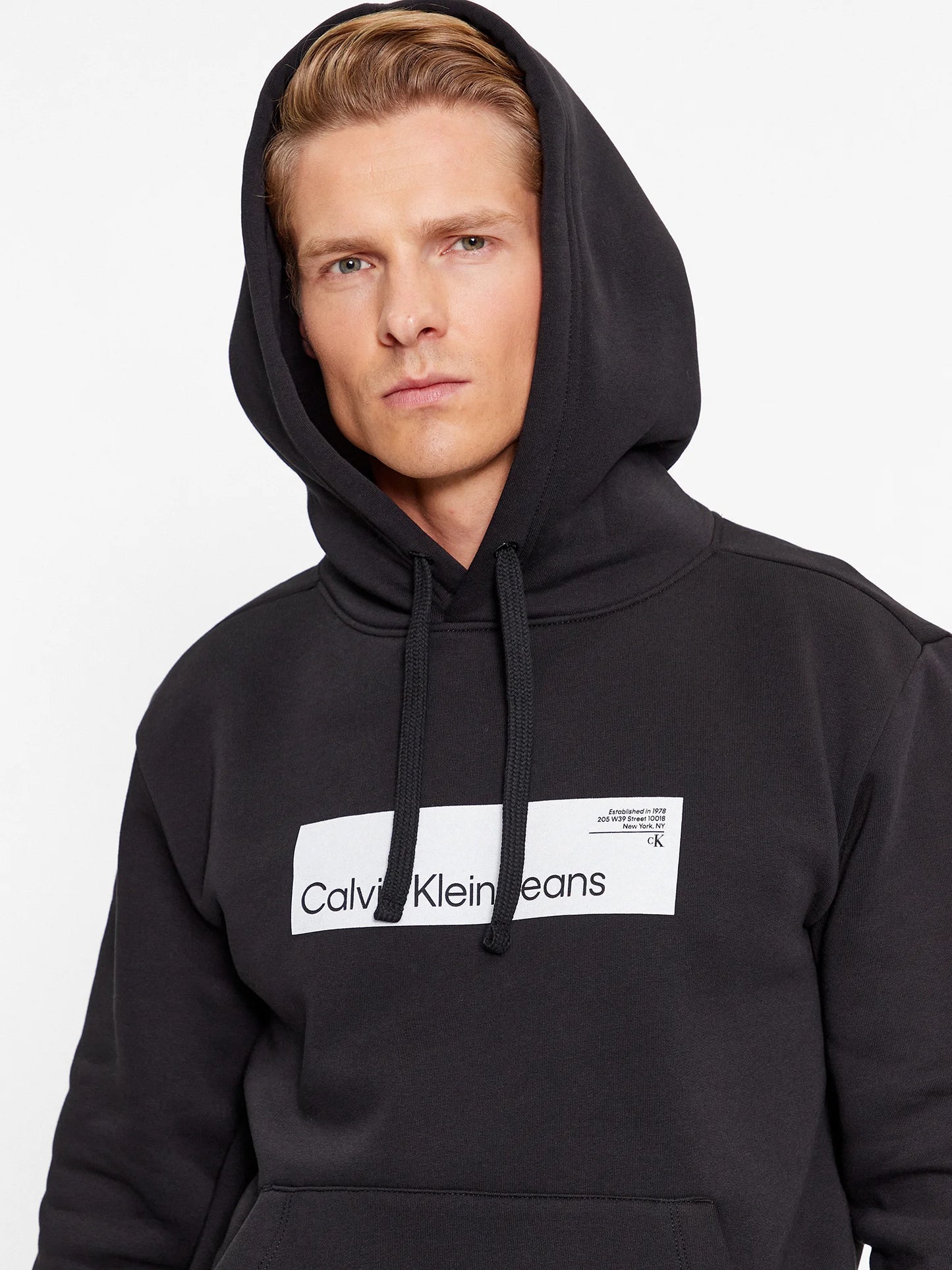 CALVIN KLEIN JEANS Hanorac J30J324106 BEH Negru
