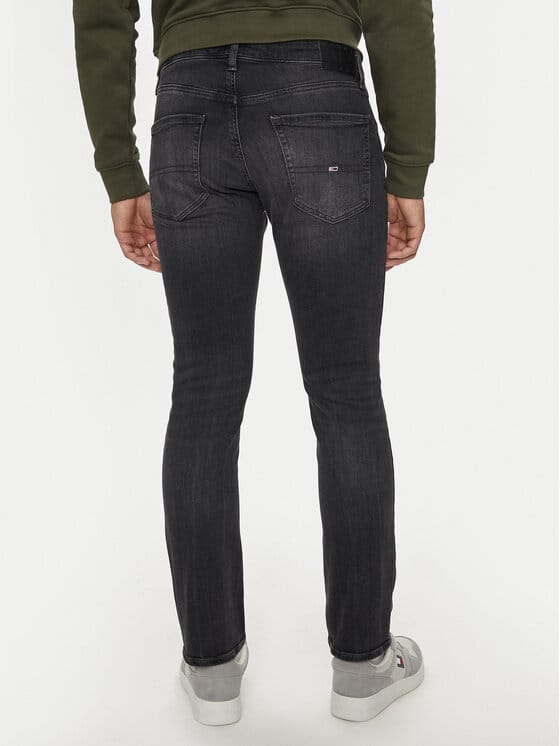 TOMMY JEANS Blugi Scanton DM0DM19301 Negru