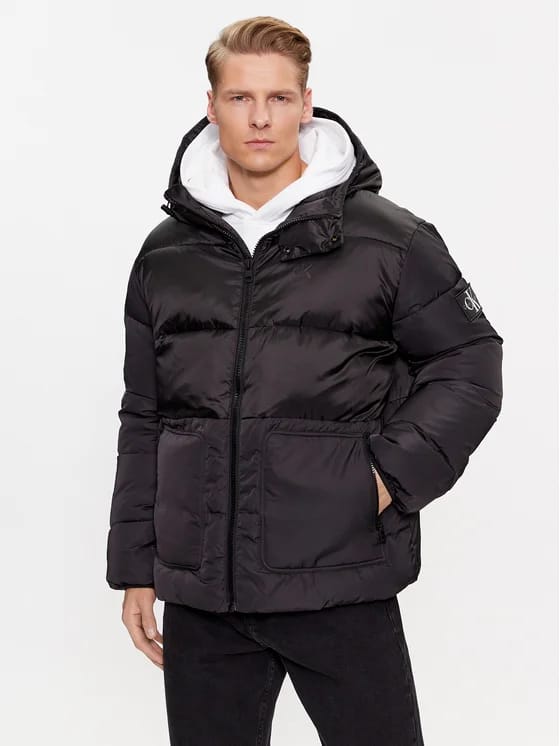 CALVIN KLEIN JEANS Geacă din puf J30J323707 Negru