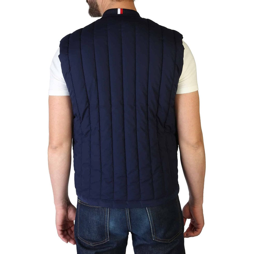 TOMMY HILFIGER Vestă MW0MW10531 Bleumarin