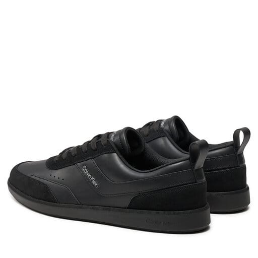 CALVIN KLEIN Sneakers Low Top Lace Up Lth Mix HM0HM00851 0GX Negru
