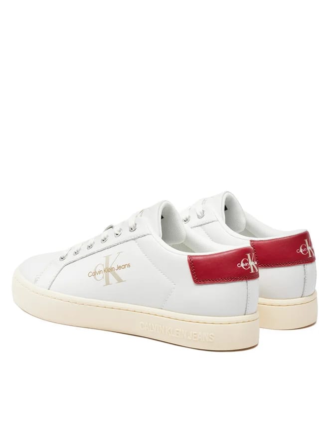 CALVIN KLEIN JEANS Sneakers Classic Cup Low Lace Up LTHYM0YM00491 Alb