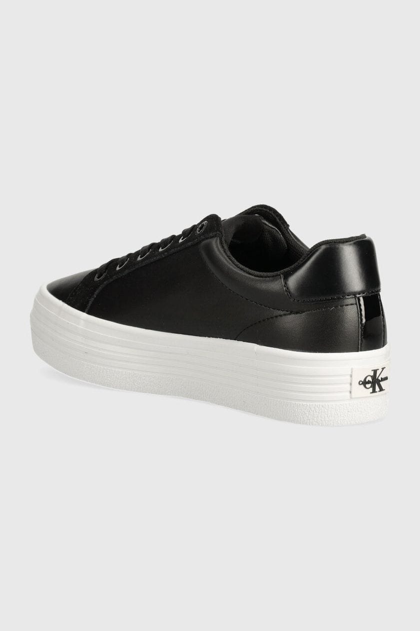 CALVIN KLEIN JEANS Sneakers Bold Vulc Flatf Low Mix YW0YW01492 Negru