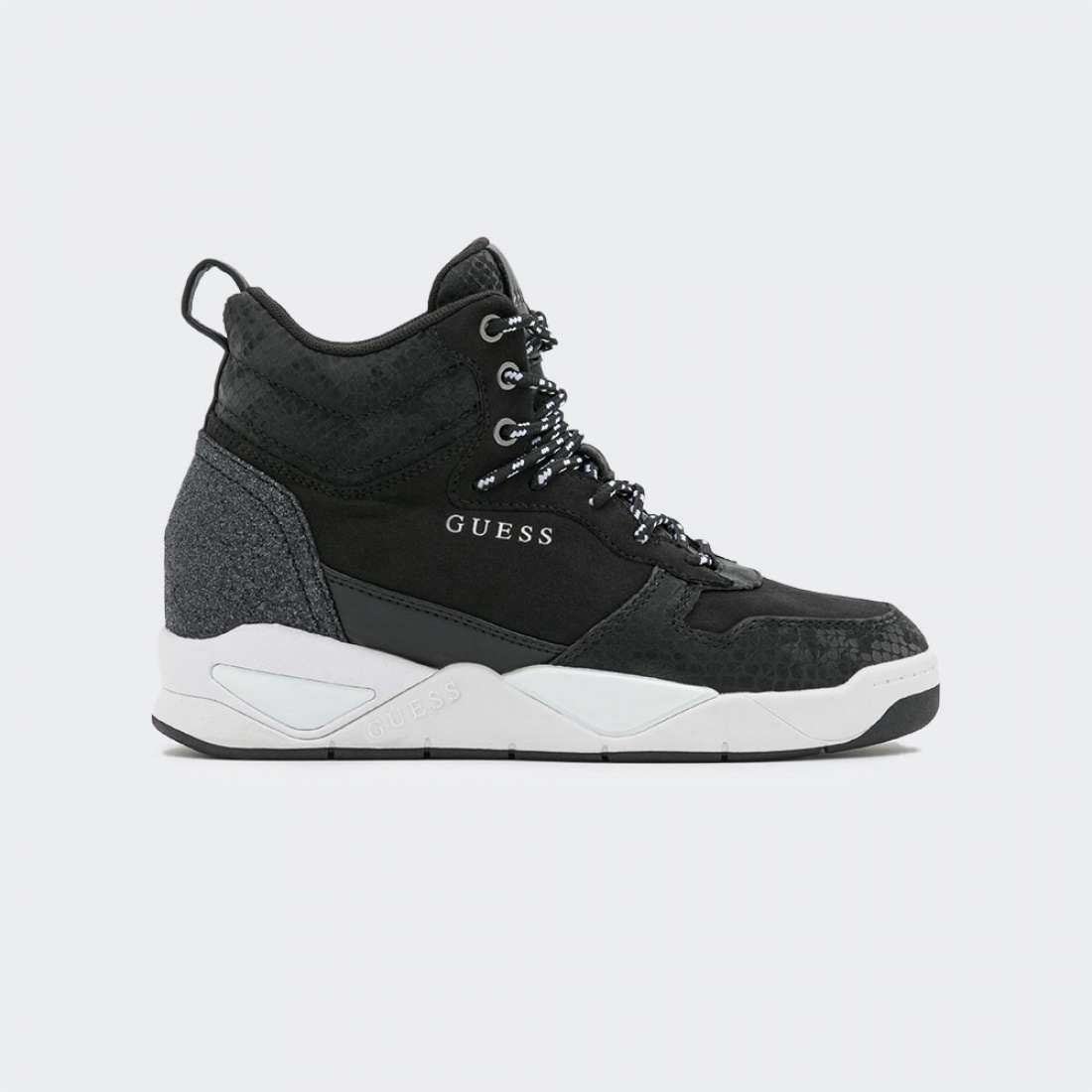 GUESS Sneakers Dense Midn FL8DENLEL12 Negru