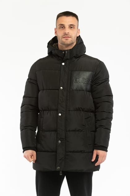GUESS Geacă din puf X2RL28WDLB2 Negru