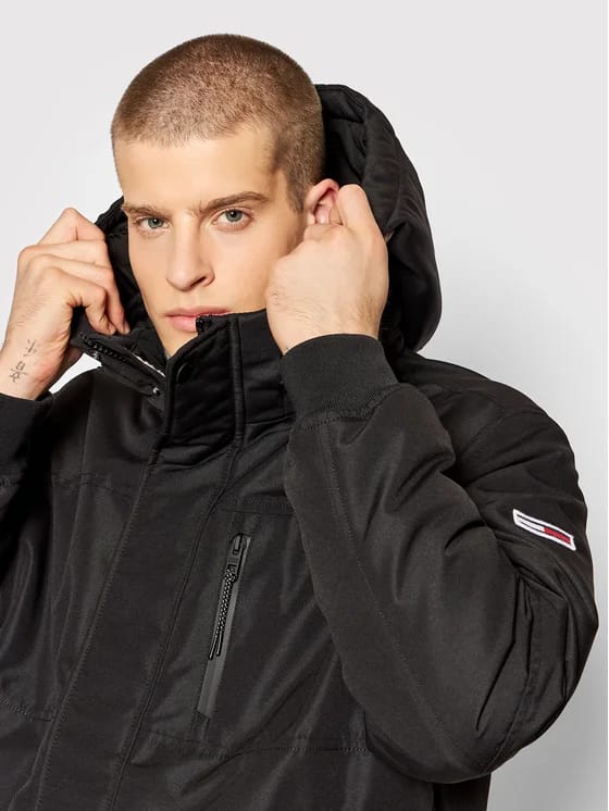 TOMMY JEANS Geacă Tjm Tech DM0DM11189 Negru