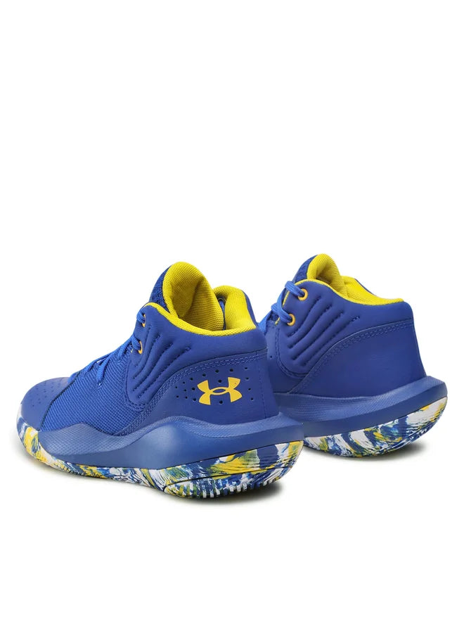 UNDER ARMOUR Gs Jet'21 Basketball Shoes 3024794-400 Albastru