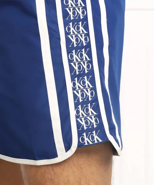 CALVIN KLEIN Șorturi de baie KM0KM00737 Albastru