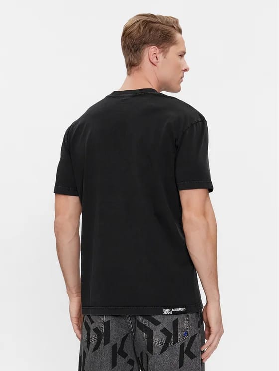 KARL LAGERFELD JEANS Tricou 240D1705 Negru