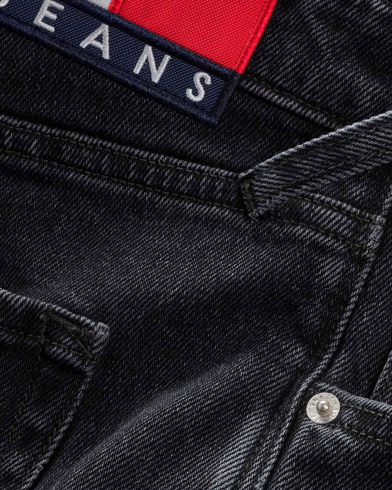 TOMMY JEANS Blugi DM0DM16688 1BZ Negru stins