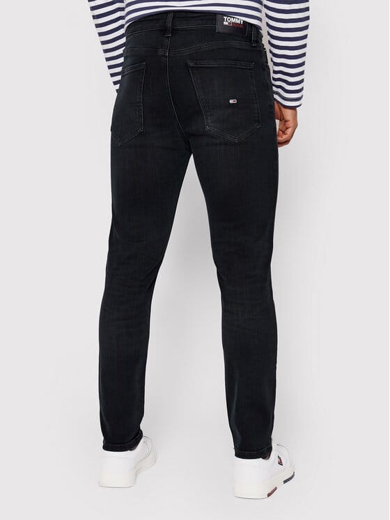 TOMMY JEANS Blugi Simon DM0DM09562 Negru