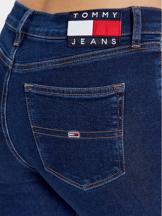 TOMMY JEANS Blugi Nora DW0DW16008 Bleumarin