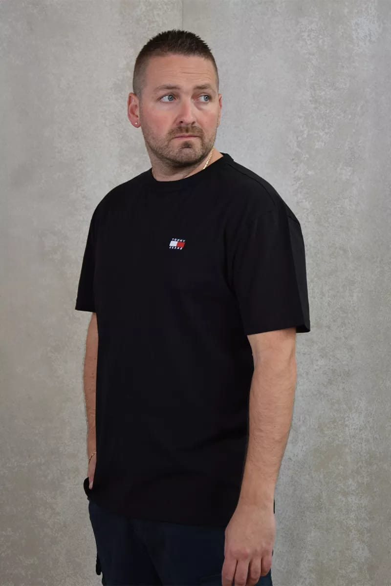 TOMMY JEANS Tricou DM0DM17995 Negru