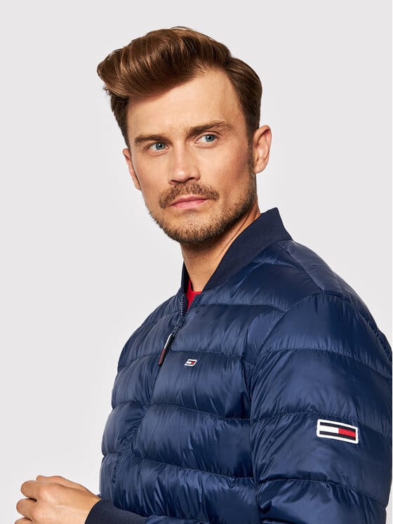 TOMMY JEANS Geacă bomber DM0DM10597 Bleumarin