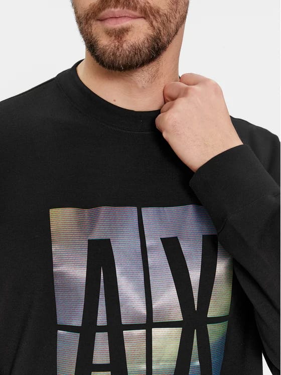 ARMANI EXCHANGE Bluză 3DZMJE ZJZDZ 1200 Negru