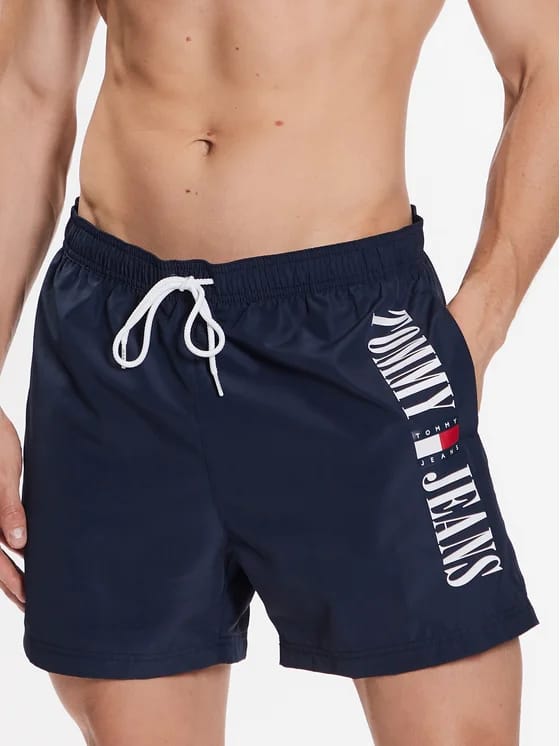 TOMMY JEANS Șorturi de baie UM0UM02954 Bleumarin