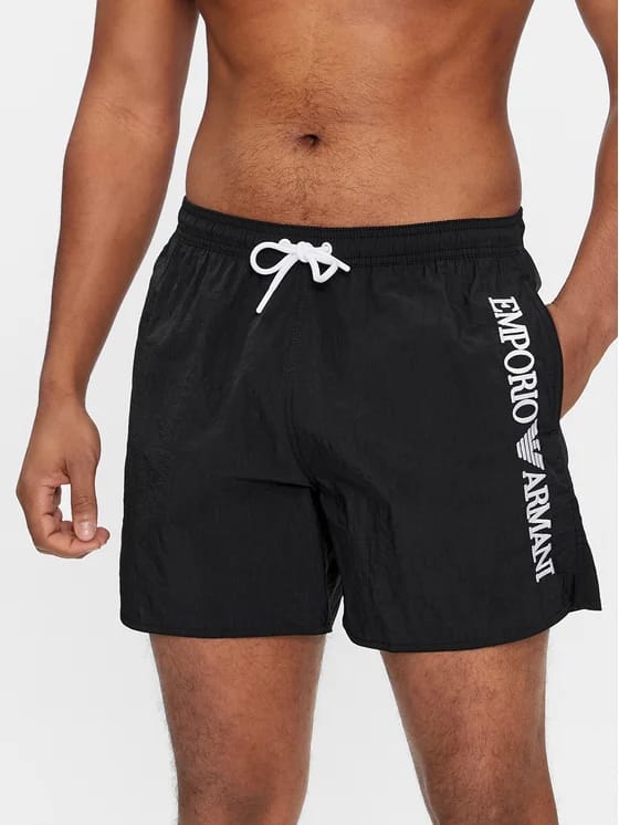 EMPORIO ARMANI Șorturi de baie 211740 4R422 00020 Negru