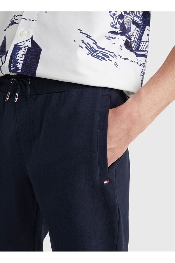 TOMMY HILFIGER Pantaloni de trening MW0MW24521 Bleumarin