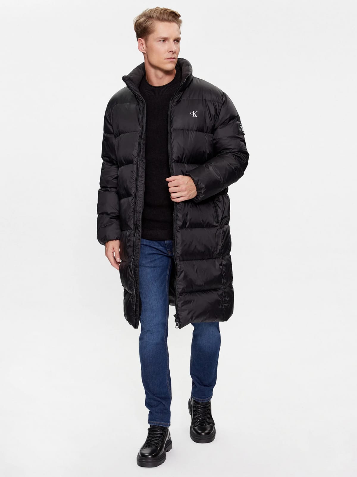 CALVIN KLEIN JEANS Geacă J30J324056 BEH Negru